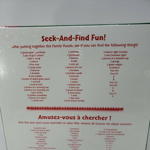 Hallmark Nutcracker Springbok Family Jigsaw Puzzle Workshop Vintage 2001 NEW USA - Picture 12 of 12